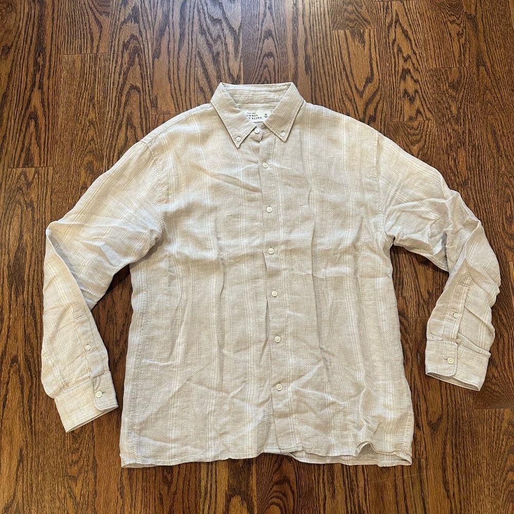 Abercrombie & Fitch Summer Linen Blend Shirt